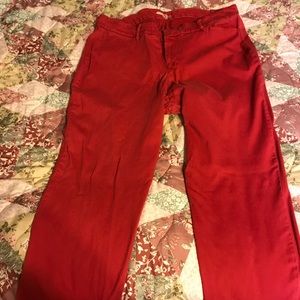 Red pants